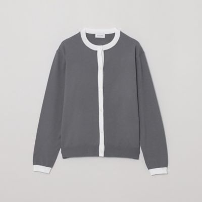 ＜MACKINTOSH PHILOSOPHY (Women)＞【ＷＥＢ＆一部店舗限定】バイカラーラインカーディガン（Ｈ５Ｎ０４５９８＿＿）