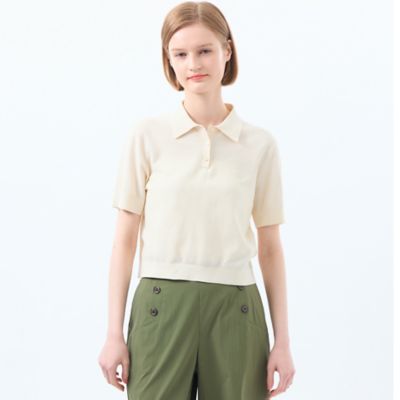 MACKINTOSH PHILOSOPHY (Women)/マッキントッシュ フィロソフィー カノコニットポロ(H5N36524__)
