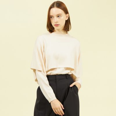MACKINTOSH PHILOSOPHY (Women)/マッキントッシュ フィロソフィー ケープコンビニット（Ｈ５Ｎ４１４８８＿＿）