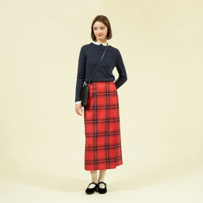 Ｃｌｅｒｉｃ　Ｃｏｌｌａｒ　Ｋｎｉｔ　ロングスリーブ（Ｈ５Ｎ５１４１１＿＿）