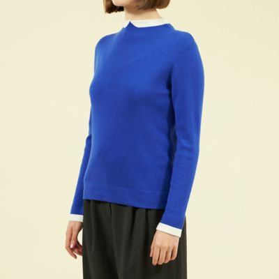 Ｃｌｅｒｉｃ　Ｃｏｌｌａｒ　Ｋｎｉｔ　ロングスリーブ（Ｈ５Ｎ５１４１１＿＿）