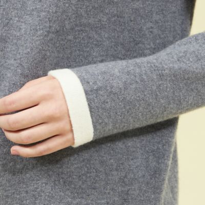 Ｃｌｅｒｉｃ　Ｃｏｌｌａｒ　Ｋｎｉｔ　カシミヤ（Ｈ５Ｎ５１４２１＿＿）