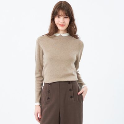 マッキントッシュフィロソフィー　5分袖ニット　新品タグ付き　ネイビー マッキントッシュフィロソフィー 5分袖ニット 新品タグ付き