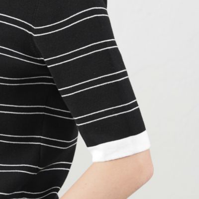 Ｃｌｅｒｉｃ　Ｃｏｌｌａｒ　Ｋｎｉｔ半袖（Ｈ５Ｎ５２４５５＿＿）