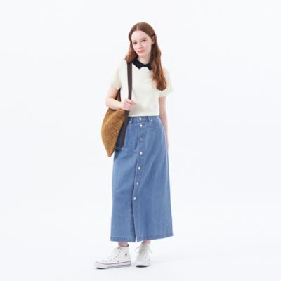 【Ｂｉｃｏｌｏｒ　Ｋｎｉｔ　Ｐｏｌｏ（バイカラーニットポロ）】ハーフスリーブ（Ｈ５Ｎ５２５１１＿＿）