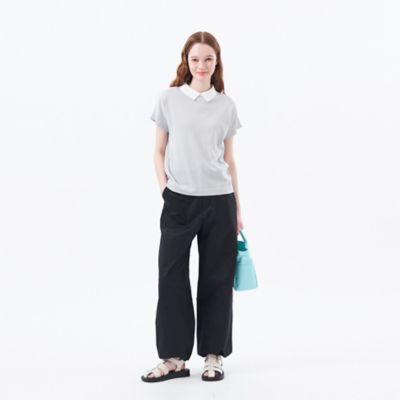 【Ｂｉｃｏｌｏｒ　Ｋｎｉｔ　Ｐｏｌｏ（バイカラーニットポロ）】ハーフスリーブ（Ｈ５Ｎ５２５１１＿＿）