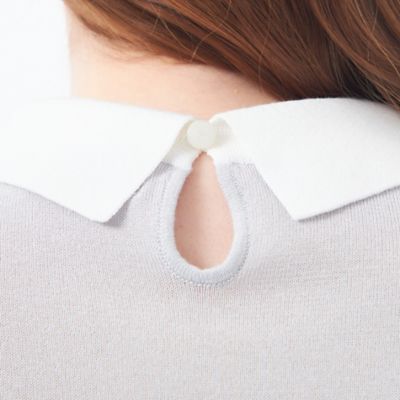 【Ｂｉｃｏｌｏｒ　Ｋｎｉｔ　Ｐｏｌｏ（バイカラーニットポロ）】ハーフスリーブ（Ｈ５Ｎ５２５１１＿＿）