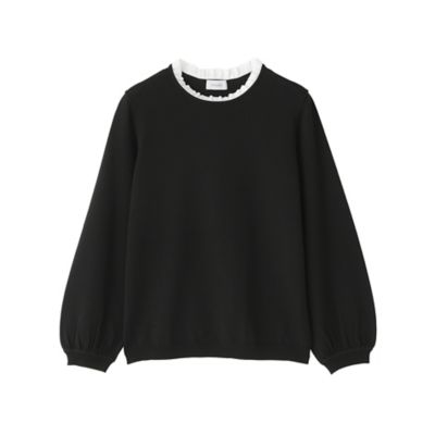 ＜MACKINTOSH PHILOSOPHY (Women)＞フリルカラーニット（Ｈ５Ｎ５９６８１＿＿）