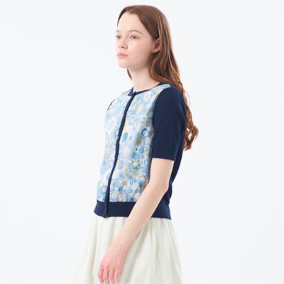 【SALE】MACKINTOSH PHILOSOPHY (Women)/マッキントッシュ フィロソフィー リバティコンビニットカーディガン(H5N74539__) アオ25L トップス【三越伊勢丹/公式】