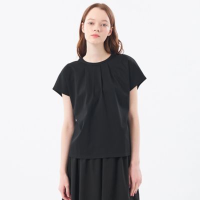 【SALE】MACKINTOSH PHILOSOPHY (Women)/マッキントッシュ フィロソフィー クールタッチフロントタックカットソー(H5P02653__) クロ09L トップス【三越伊勢丹/公式】