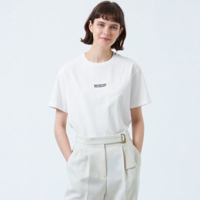 MACKINTOSH PHILOSOPHY (Women)/マッキントッシュ フィロソフィー 刺しゅうロゴTシャツ(H5P03583__)