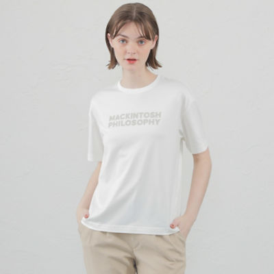 ＜MACKINTOSH PHILOSOPHY (Women)＞フロッキーロゴＴ（Ｈ５Ｐ０５３８５＿＿）