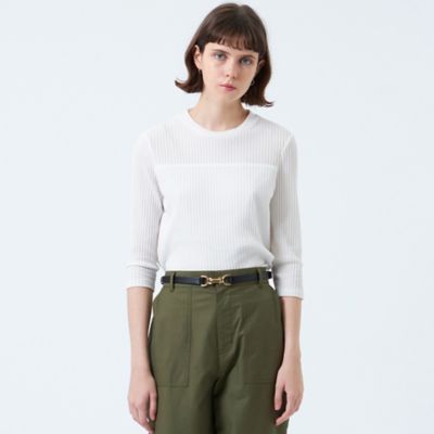MACKINTOSH PHILOSOPHY (Women)/マッキントッシュ フィロソフィー タックフライスシアーTシャツ(H5P05585__)