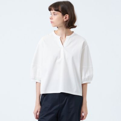 ＜MACKINTOSH PHILOSOPHY (Women)＞スキッパージャージーブラウス（Ｈ５Ｐ０７５０４＿＿）