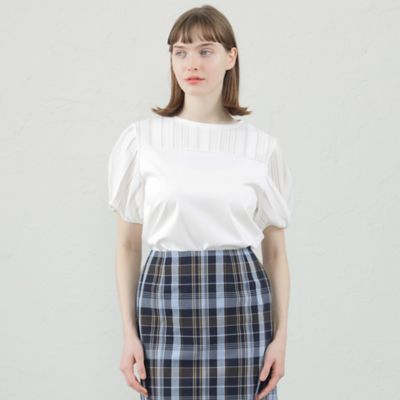 ＜MACKINTOSH PHILOSOPHY (Women)＞レースコンビカットソー（Ｈ５Ｐ０８３１２＿＿）