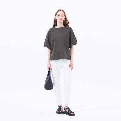 美品マッキントッシュフィロソフィー バルーンスリーブワンピース ブラックM ダイヤドットフロントリボンワンピース(ワンピース)｜MACKINTOSH