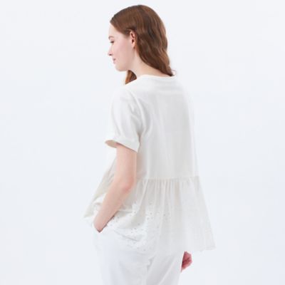 MACKINTOSH PHILOSOPHY (Women)/マッキントッシュ フィロソフィー バックレースコンビカットソー(H5P10514__)