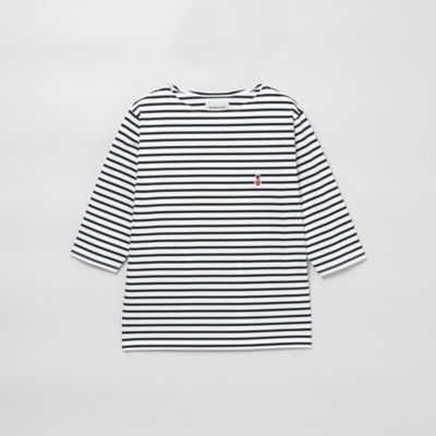 ＜MACKINTOSH PHILOSOPHY (Women)＞バッキンガムベア　バスクボーダーＴシャツ（Ｈ５Ｐ７２３８４＿＿）