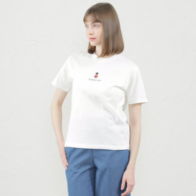 ＜MACKINTOSH PHILOSOPHY (Women)＞バッキンガムベア　プリントＴ（Ｈ５Ｐ７４３４２＿＿）