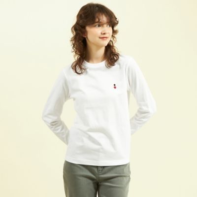 ＜MACKINTOSH PHILOSOPHY (Women)＞【ＷＥＢ＆一部店舗限定】バッキンガムベア　クルーネックワンポイントロンＴ（Ｈ５Ｐ７４４４７＿＿）