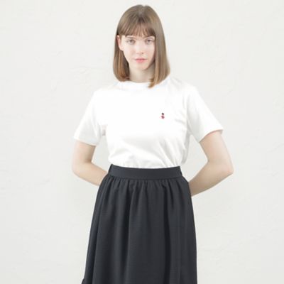 ＜MACKINTOSH PHILOSOPHY (Women)＞【ＷＥＢ＆一部店舗限定】バッキンガムベア　ワンポイントワッペンＴ（Ｈ５Ｐ７６３４４＿＿）