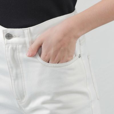 ホワイトデニムパンツ（Ｈ５Ｒ０１３０３＿＿）