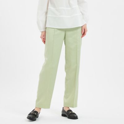 ＜MACKINTOSH PHILOSOPHY (Women)＞リネンミックスドロストパンツ（Ｈ５Ｒ０６１３６＿＿）