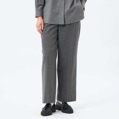 MACKINTOSH PHILOSOPHY (Women)/マッキントッシュ フィロソフィー【LEE11月号掲載/蛯原友里さん着用】WARM TWILL ワイドパンツ(H5R09654__) グレー08L パンツ・ズボン【三越伊勢丹/公式】