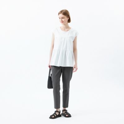 【ＬＥＥ５月号／蛯原友里さん着用】【２０２５年春夏モデル】ＤＲＹ　ＯＸＦＯＲＤ　テーパードパンツ（Ｈ５Ｒ１２５８１＿＿）