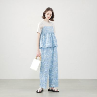 Ｓｎｏｗｂｌｕｅ　Ｇａｒｄｅｎ　ワイドストレートパンツ（Ｈ５Ｒ１５３６３＿＿）