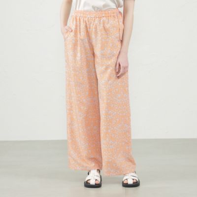 ＜MACKINTOSH PHILOSOPHY (Women)＞Ｓｎｏｗｂｌｕｅ　Ｇａｒｄｅｎ　ワイドストレートパンツ（Ｈ５Ｒ１５３６３＿＿）