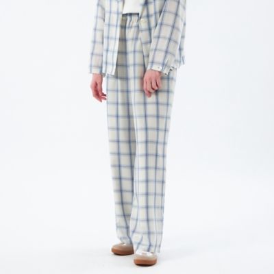 ＜MACKINTOSH PHILOSOPHY (Women)＞チェックイージーパンツ（Ｈ５Ｒ１８５６１＿＿）