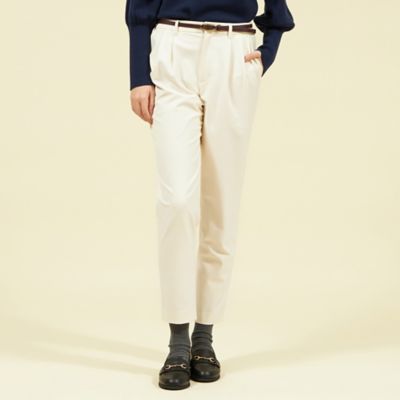 ＜MACKINTOSH PHILOSOPHY (Women)＞ブラッシュドライニングテーパードパンツ（Ｈ５Ｒ２０４５８＿＿）