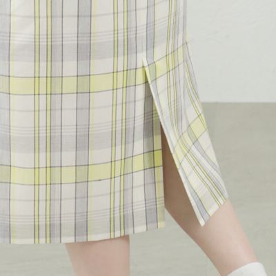 匿名　極美品　マッキントッシュフィロソフィー　チェック　スカート　フレア　38 メモリーチェックスカート(スカート)｜MACKINTOSH PHILOSOPHY