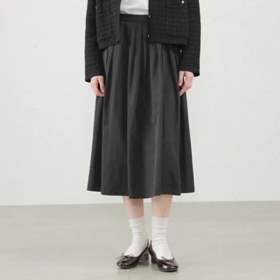 ＜MACKINTOSH PHILOSOPHY (Women)＞ハイカウントタフタタックスカート（Ｈ５Ｓ１３３０７＿＿）
