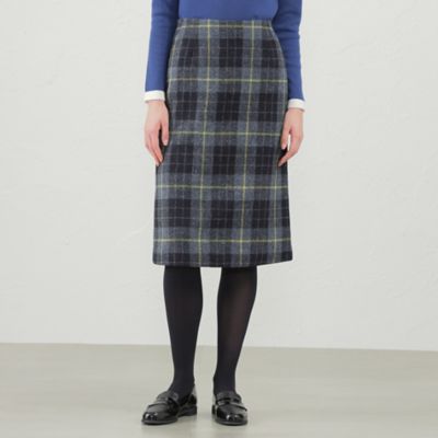 ＜MACKINTOSH PHILOSOPHY (Women)＞ＨＡＲＲＩＳ　ＴＷＥＥＤスカート（Ｈ５Ｓ１４２６８＿＿）