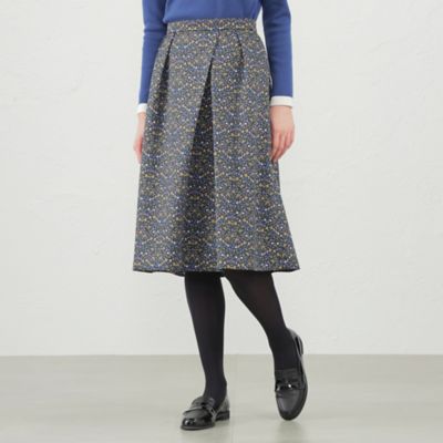 ＜MACKINTOSH PHILOSOPHY (Women)＞Ｓｎｏｗｂｌｕｅ　Ｇａｒｄｅｎタックスカート（Ｈ５Ｓ１５２７１＿＿）