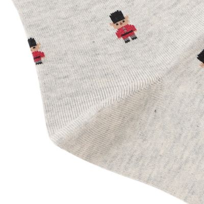【ＷＥＢ＆一部店舗限定】バッキンガムベア　総柄ソックス（Ｈ５Ｘ１０５９１＿＿）