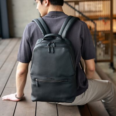 80%off日本製トゥモローランド レザーバックパック