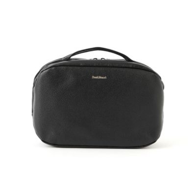 【美品】ポールスチュアート 2way ビジネスバッグ レザー シボ革 ブラック シボ革クラウドバッグ（J1156651＿＿） | Paul Stuart