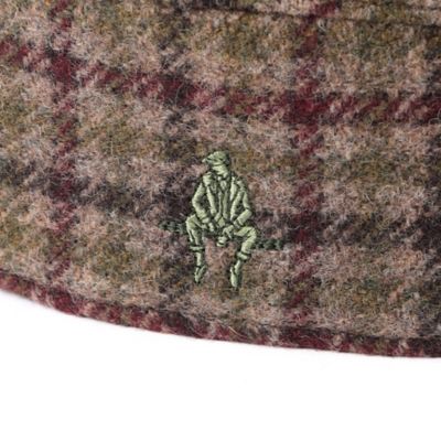 エアリーウールツイードライクガンクラブチェックハンチング（Ｊ１５３０２２３＿＿）