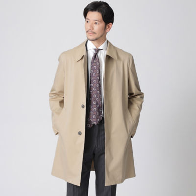 【美品】 MACKINTOSH スタンドカラーコート 大きいサイズ 44 濃紺