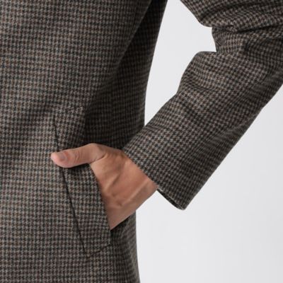 Ⓜ️ 様用です、●未使用●ポールスチュアート●ウールカシミヤ●ウーステッドスタンド 新色登場】ウールカシミヤウーステッドスタンドカラーコート