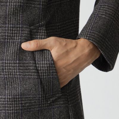 【Ｎｉｋｋｅｉ　ｍａｇａｚｉｎｅ掲載】カシミヤ混スタンドカラーコート（Ｊ１Ｂ６７４１０＿＿）