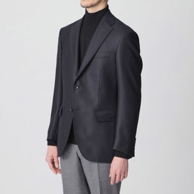 【店舗限定】ウールホップサックネイビージャケット（Ｊ１Ｄ１０１０９Ｌ＿）