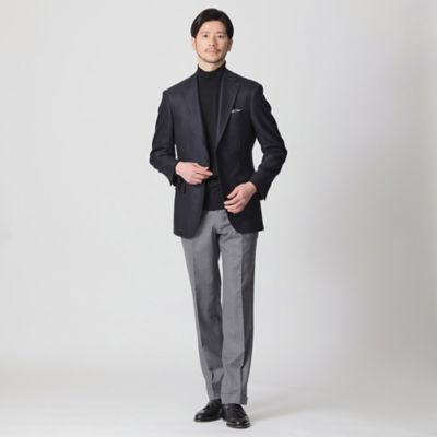 【店舗限定】ウールホップサックネイビージャケット（Ｊ１Ｄ１０１０９Ｌ＿）