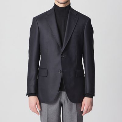 【店舗限定】ウールホップサックネイビージャケット（Ｊ１Ｄ１０１０９Ｌ＿）