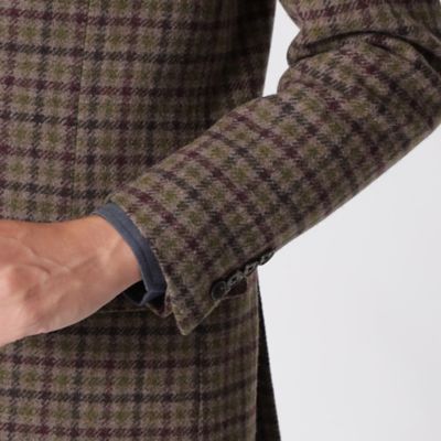 50s FIELD&STREAMオンブレグラデーションチェックウールジャケット 50s Field&stream GORDON&FERGUSON オンブレチェック ウール