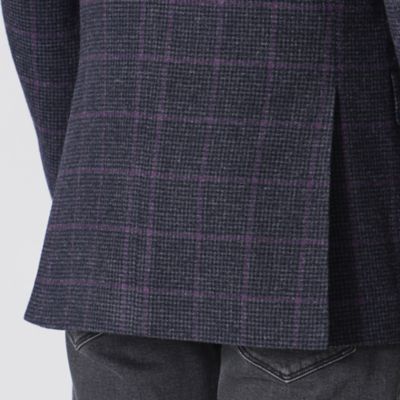 千鳥柄オーバーペンジャケット（J1D23612＿＿） | Paul