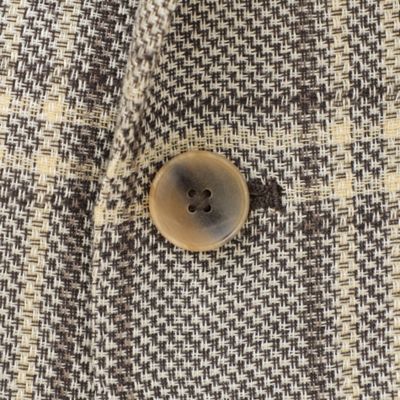 リネンシルクブレンドマドラスチェックジャケット（Ｊ１Ｄ２４１４３＿＿）
